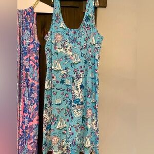 NWT LILLY PULITZER💙🩵💜 Newberri Tank Dress size L